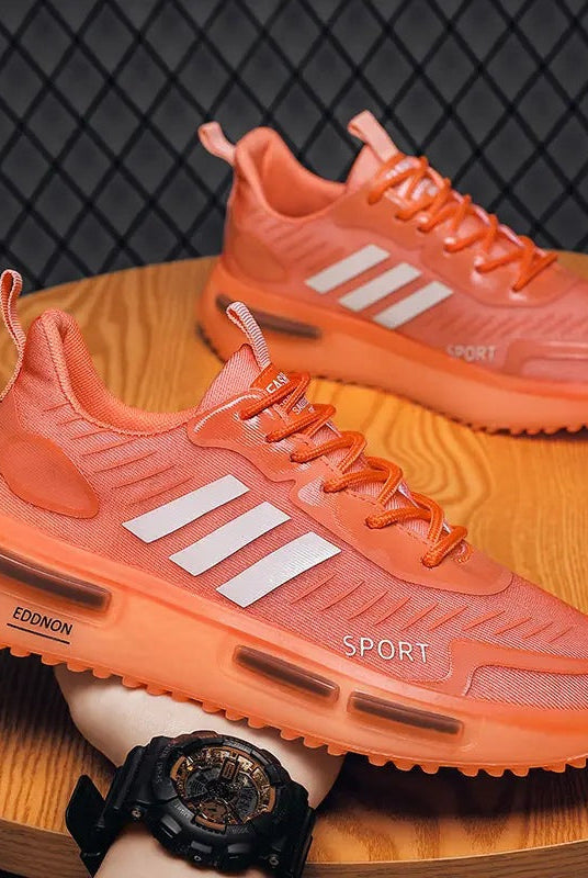 Air Cushion Sports Shoes Men Lace-up Sports Sneakers Outdoor Breathable Casual Shoes Walking