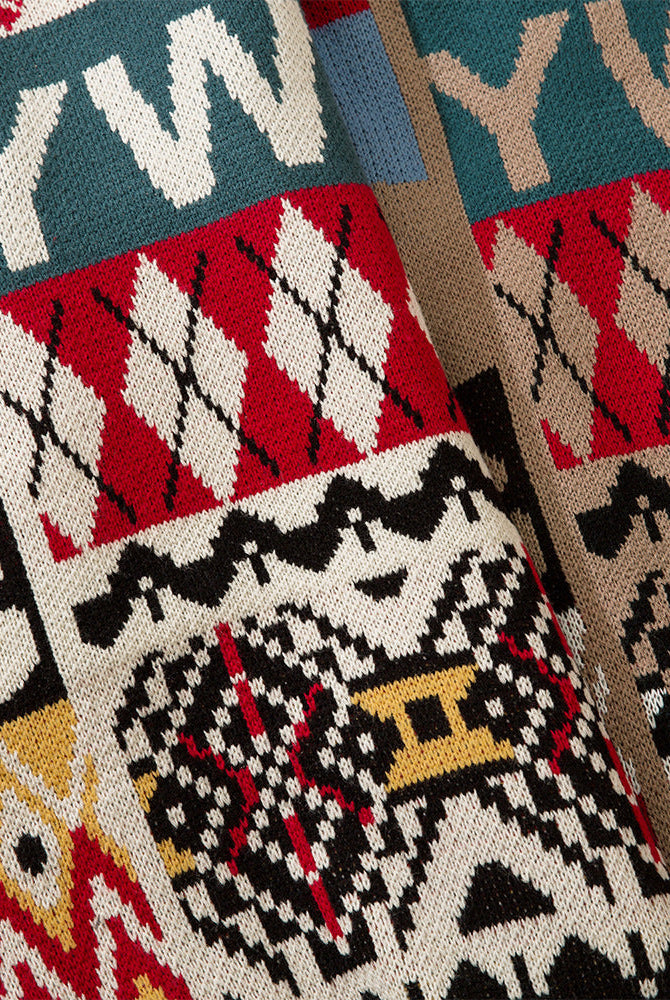 Autumn And Winter New Retro Ethnic Sweaters For Men And Women