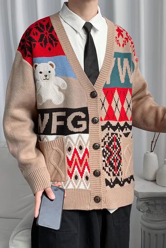 Autumn And Winter New Retro Ethnic Sweaters For Men And Women