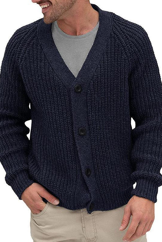 Autumn And Winter New Sweater Cardigan Men