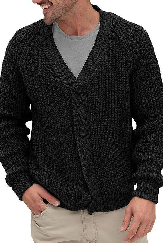 Autumn And Winter New Sweater Cardigan Men
