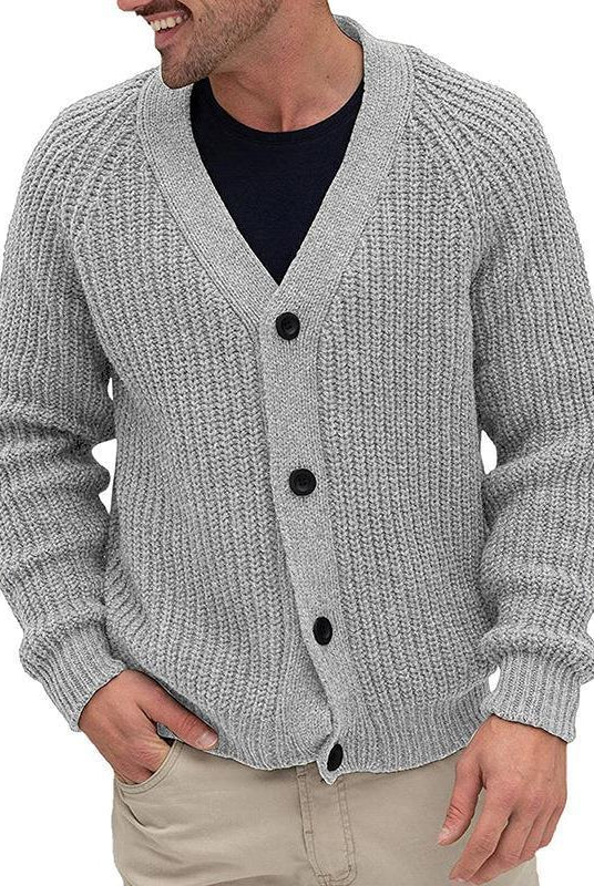 Autumn And Winter New Sweater Cardigan Men
