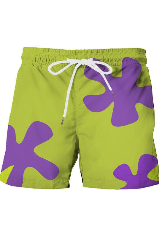 Beach Shorts Men's Casual Vacation Printed Shorts