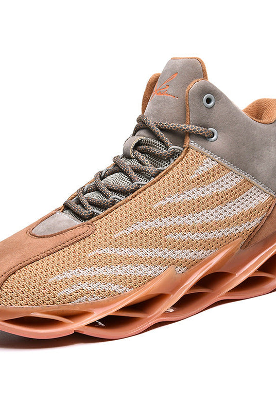 Breathable coconut basketball shoes sneakers