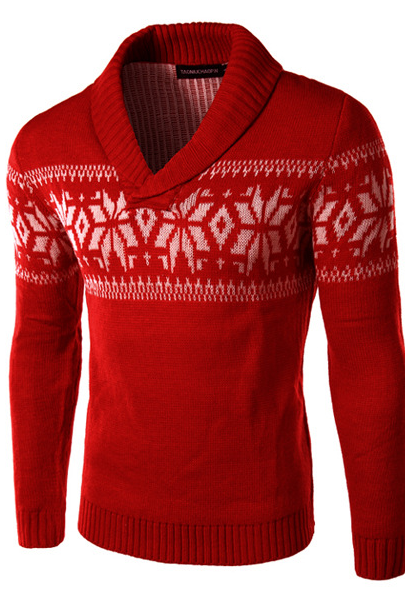 Christmas men go with all kinds of trendy sweaters