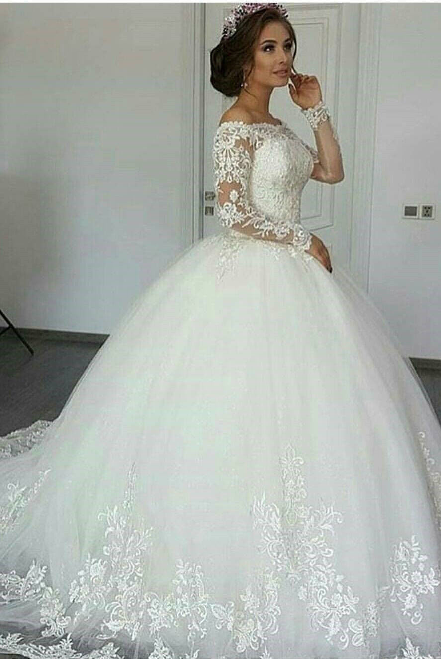 Custom Elegant Wedding Gown Bridal Dresses
