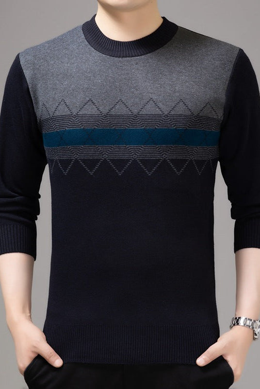 Dad Autumn And Winter Sweaters For Middle-aged And Elderly Men