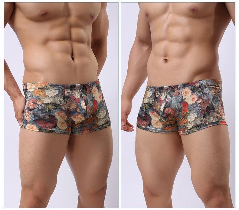Experience ultimate comfort and breathability with our Men's Breathable Fashion Underwear Milk Screen.