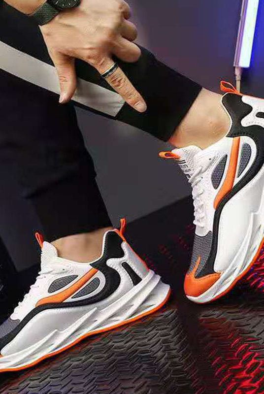 Fashion Running Walking Sports Shoes Non Slip Sneakers Men