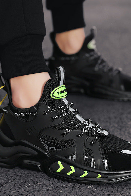 Fashion Sneakers High Top Sport Running Athletic Tennis Walking Shoes Men