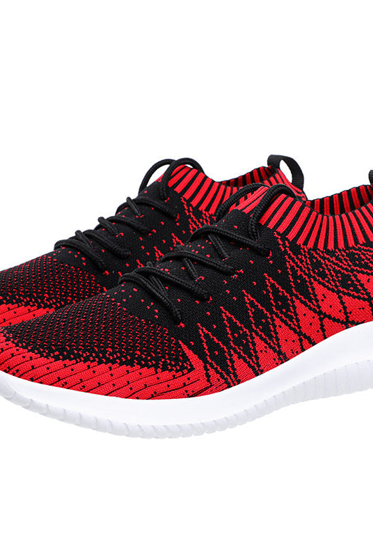 Flying Woven Men's Casual Breathable Running Sneakers Men