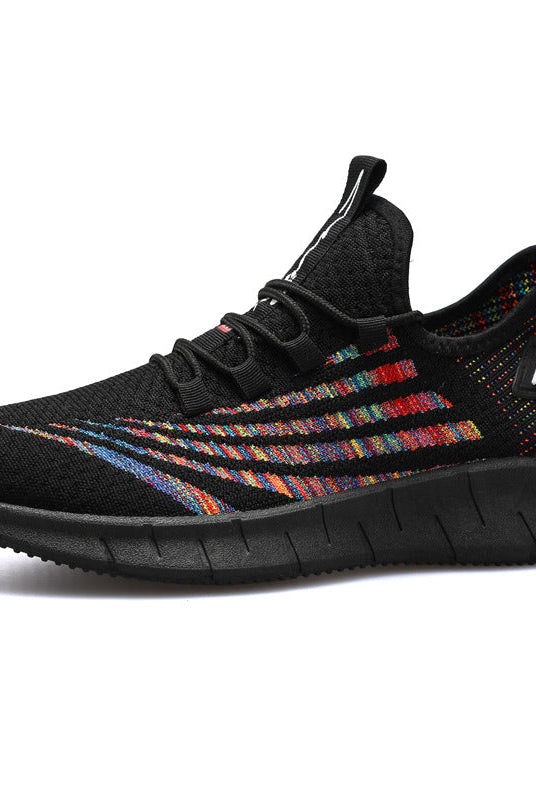 Flying woven sneakers for men and women leisure