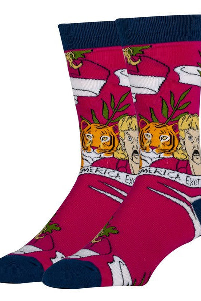 Free Joe - Men's Cotton Crew Funny Socks