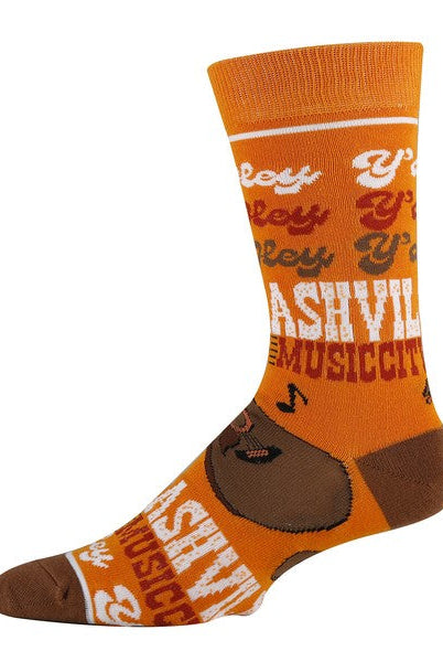Hey Y'all - Mens Crew Socks