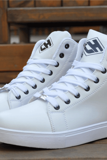 High top sneakers men Martin boots