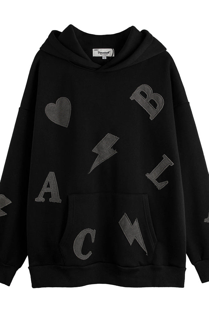 Hooded Sweaters Menswear Loose Pullover