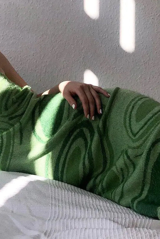 Knit Bodycon Dress Women