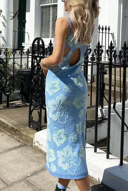 Knit Bodycon Dress Women