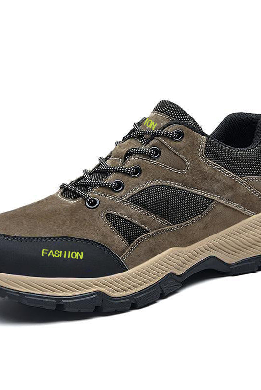 Lace-up Sneakers For Men Casual Breathable Outdoor Hiking Running Sports Shoes