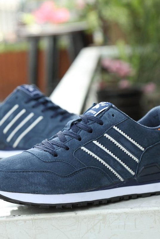 Leather sneakers men casual shoes students