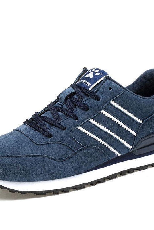 Leather sneakers men casual shoes students