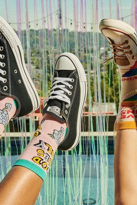 Love Wins - Men's Cotton Crew Funny Socks