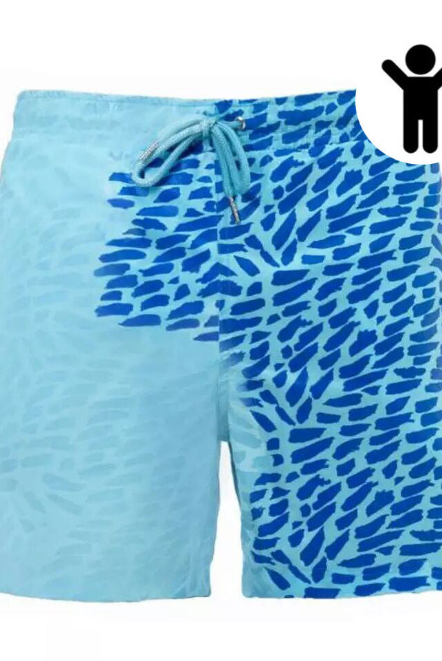 Magical Change Color Beach Shorts Summer Men Swimming Trunks Swimwear Swimsuit Quick Dry bathing shorts Beach Pant