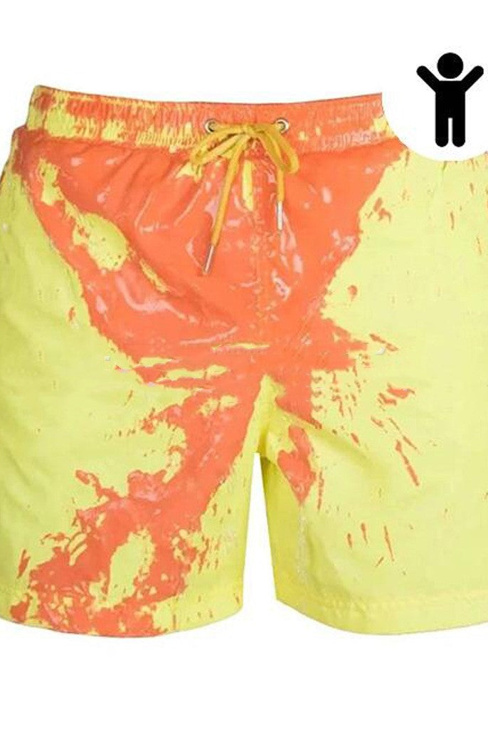 Magical Change Color Beach Shorts Summer Men Swimming Trunks Swimwear Swimsuit Quick Dry bathing shorts Beach Pant