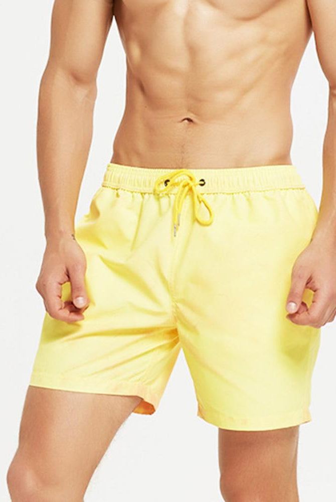 Magical Change Color Beach Shorts Summer Men Swimming Trunks Swimwear Swimsuit Quick Dry bathing shorts Beach Pant