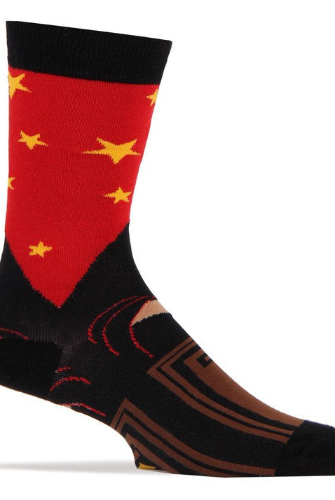 Make A Wish - Men's Cotton Crew Funny Socks