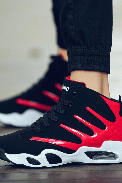 Men Air Cushion Basketball Shoes Wear-resistant Sneakers For Men Hommel Basketball Boots Sneakers Men