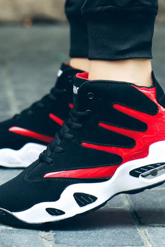 Men Air Cushion Basketball Shoes Wear-resistant Sneakers For Men Hommel Basketball Boots Sneakers Men