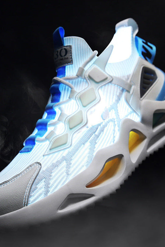 Men Sneakers Cool Wave Sole Sport Running Shoes