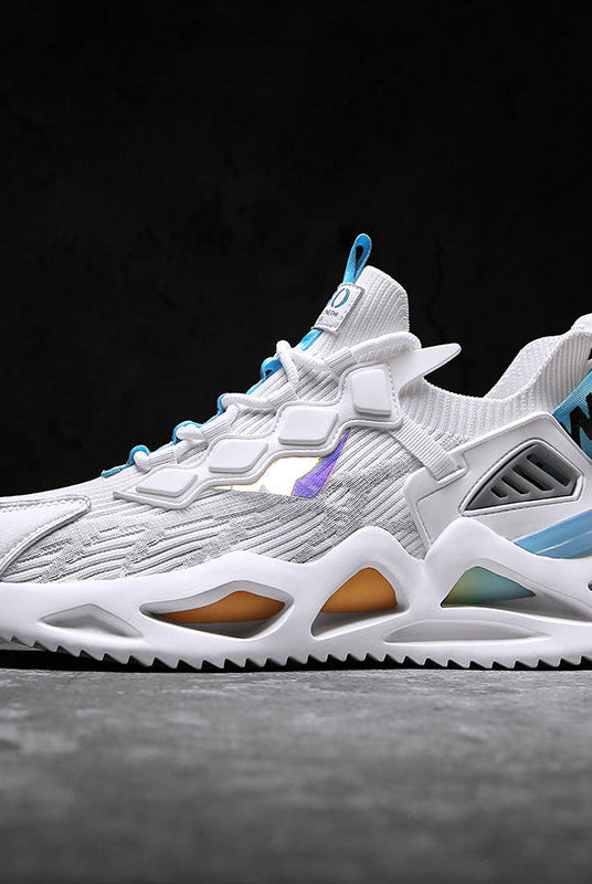 Men Sneakers Cool Wave Sole Sport Running Shoes