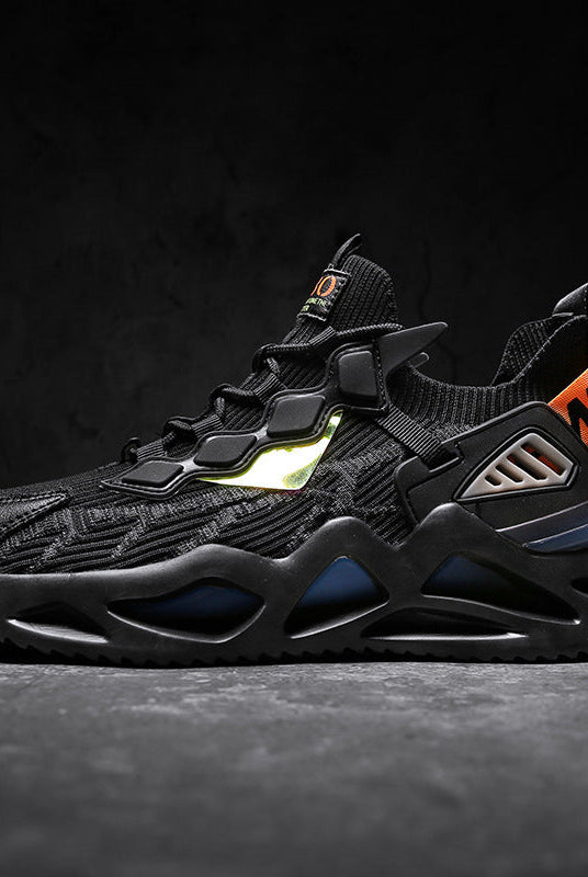 Men Sneakers Cool Wave Sole Sport Running Shoes