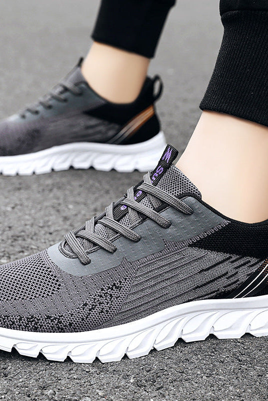 Men Sneakers Fashion Wavy Bottom Shoes Sport Running Walking Shoes