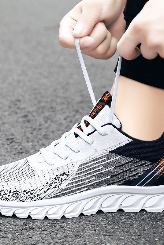 Men Sneakers Fashion Wavy Bottom Shoes Sport Running Walking Shoes