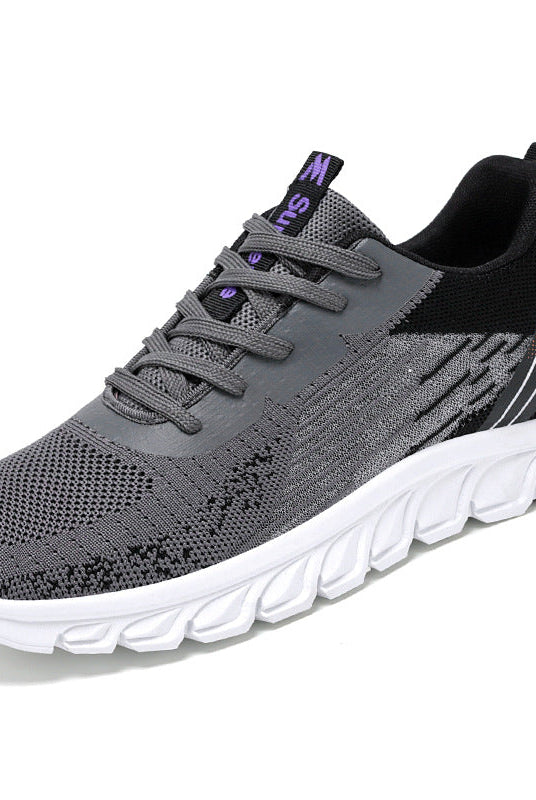 Men Sneakers Fashion Wavy Bottom Shoes Sport Running Walking Shoes