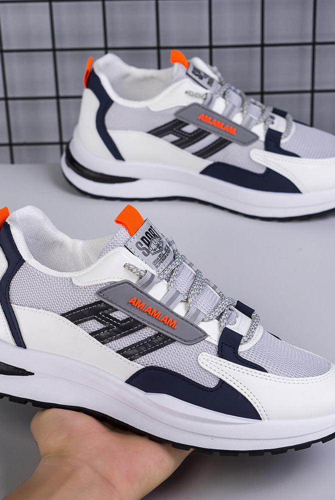 Men Sneakers White Sports Shoes Running Walking