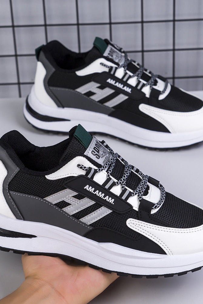 Men Sneakers White Sports Shoes Running Walking