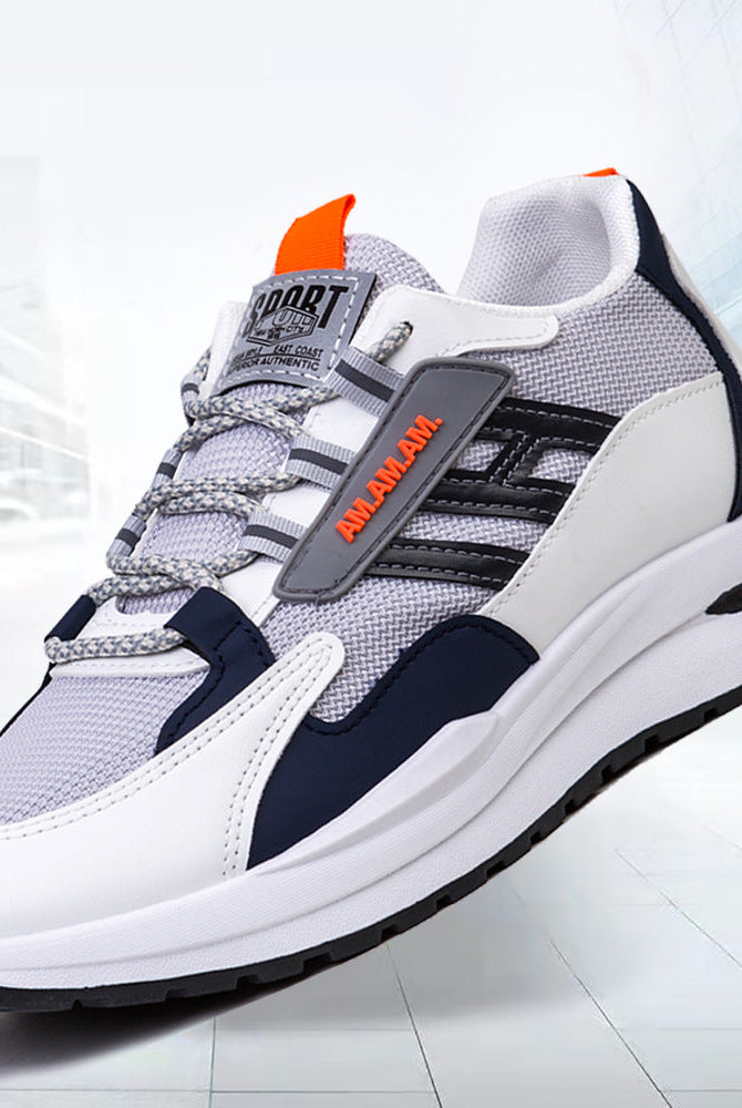 Men Sneakers White Sports Shoes Running Walking