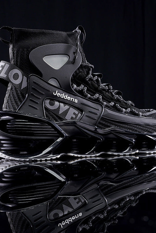 Men's Shoes Thick-soled Height Increase Shoes Men's Trendy Basketball Sneakers