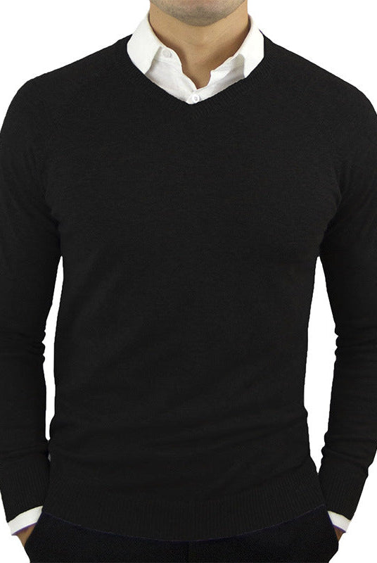 Men's Sweaters, Long-sleeved Sweaters, High-neck Bottoming Shirts
