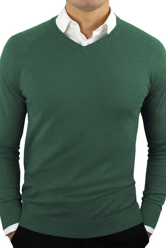 Men's Sweaters, Long-sleeved Sweaters, High-neck Bottoming Shirts