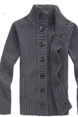 Men's sweaters for autumn and winter new cardigan sweaters
