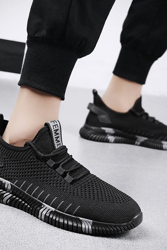 Mesh Sneakers Men Breathable Lightweight Running Shoes