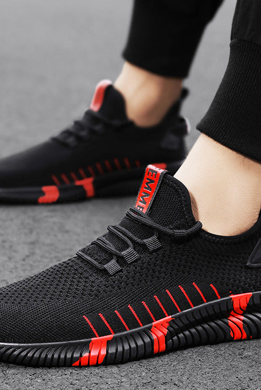 Mesh Sneakers Men Breathable Lightweight Running Shoes