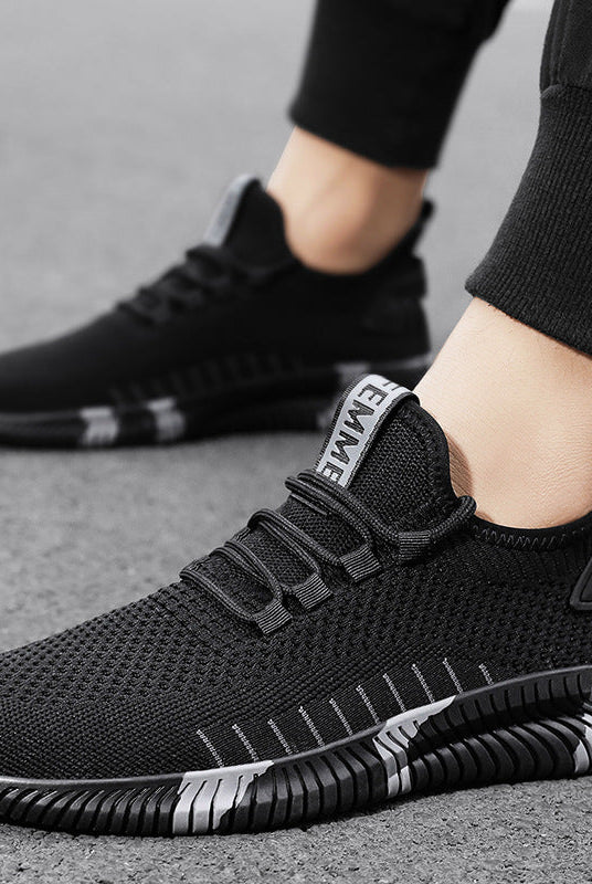 Mesh Sneakers Men Breathable Lightweight Running Shoes