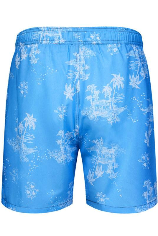 New Arrival Men's Seaside Travel Casual Shorts Sports Surfing Swimming Trunks Casual Cropped Pants