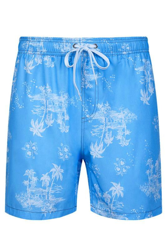 New Arrival Men's Seaside Travel Casual Shorts Sports Surfing Swimming Trunks Casual Cropped Pants